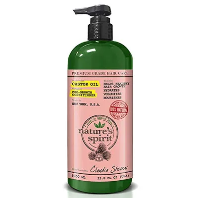 Nature's Spirit Castor Oil Pro Growth Conditioner (Odżywka do włosów na bazie olejku rycynowego)
