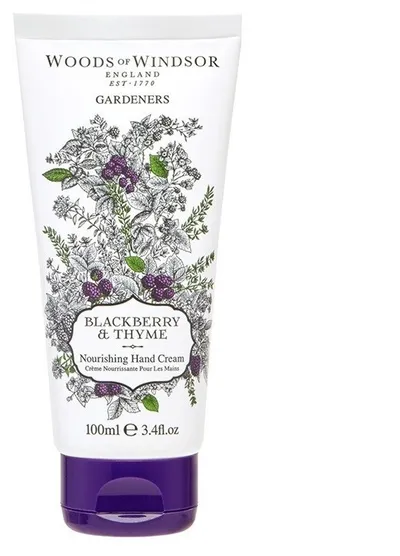 Woods of Windsor Gardeners, Nourishing Hand Cream  Blackberry & Thyme (Krem do rąk `Jeżyna i tymianek`)