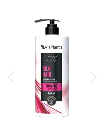 Vis Plantis Loton Professional, Silk Hair, Shampoo for Dry and Dull Hair (Szampon do włosów suchych i matowych z jedwabiem)