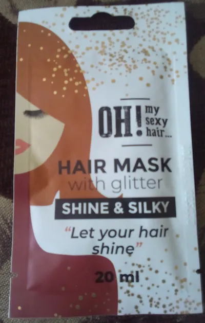 OH! my sexy hair Hair Mask with Glitter Shine & Silky (Brokatowa maseczka do włosów)