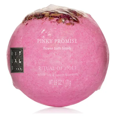 Rituals The Ritual of Holi, Pinky Promise Flower Bath Bomb (Kula do kąpieli)
