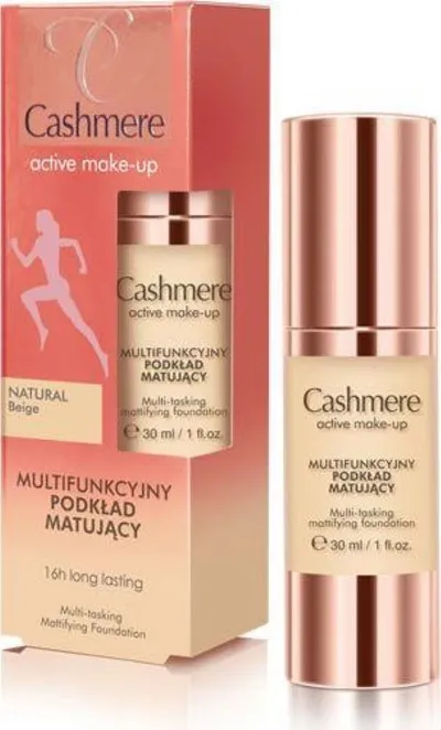 Cashmere Active Make- up Multi- tasking Mattifying Foundation (Multifunkcyjny podkład matujący)