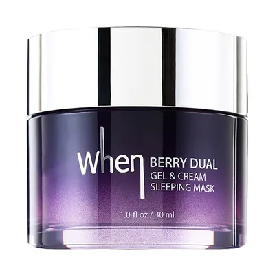 When Berry Dual Gel & Cream Sleeping  Mask (Całonocna maska do twarzy)