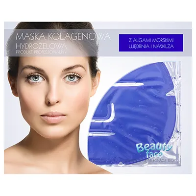 Beauty Face Ujędrniająco hydronawilżająca kolagenowa maska z algami morskimi
