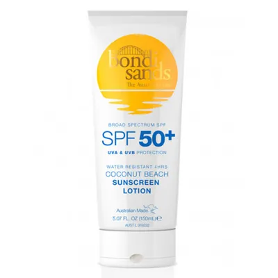 Bondi Sands Coconut Beach Sunscreen Lotion SPF 50+ (Emulsja do opalania z filtrem SPF 50+ do twarzy)