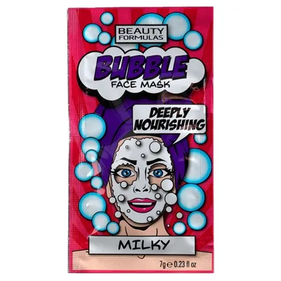 Beauty Formulas Bubble Face Mask Deeply Nourishing (Maska do twarzy odżywcza bąbelkowa)