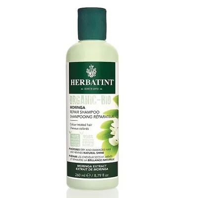 Herbatint Organic - Bio, Moringa Repair Shampoo (Szampon naprawczy)