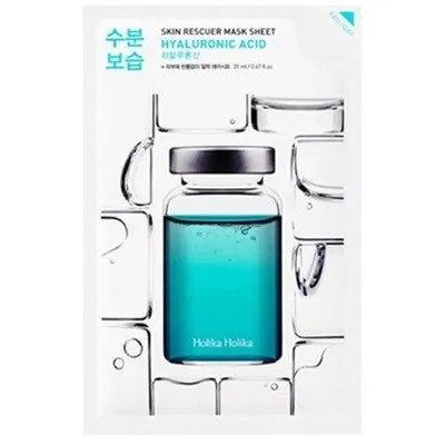 Holika Holika Skin Rescuer, Mask Sheet Hyaluronic Acid (Maska w płacie nawilżająca)