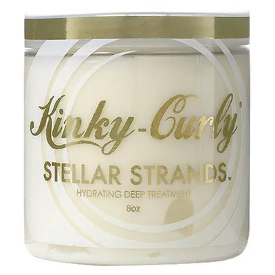 Kinky-Curly Stellar Strands Hydrating Deep Treatment (Odżywka bez spłukiwania z aminokwasami z jedwabiu i kolagenu)