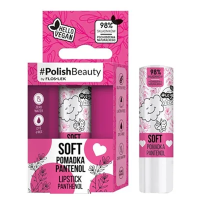 Floslek Vege Lip Care, Pielęgnująca pomadka do ust `Soft`