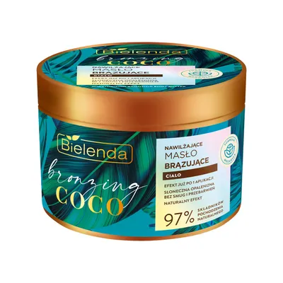 Bielenda Bronzing Coco, Nawilżające masło brązujące do ciała