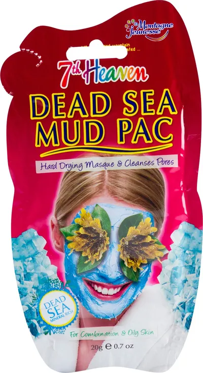 7th Heaven Dead Sea Mud Pac (Głęboko oczyszczająca maseczka z minerałami z morza Martwego)