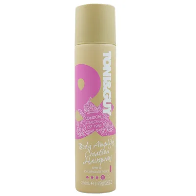 Toni&Guy Glamour, Firm Hold Hairspray (Lakier mocno utrwalający do włosów)