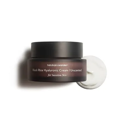 HaruHaru Black Rice Hyaluronic Cream Unsented (Bezzapachowy krem do twarzy)