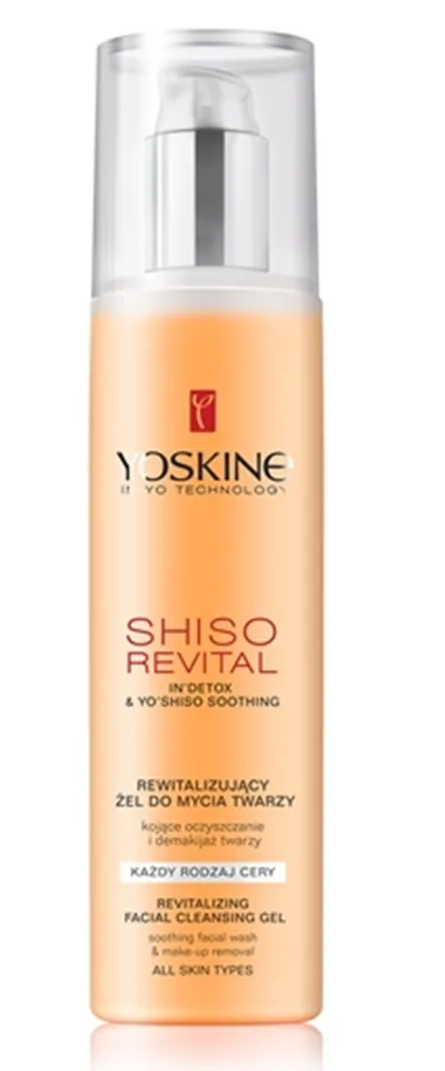 Yoskine Shiso Revital, Revitalizing Facial Cleansing Gel (Rewitalizujący żel do mycia twarzy)