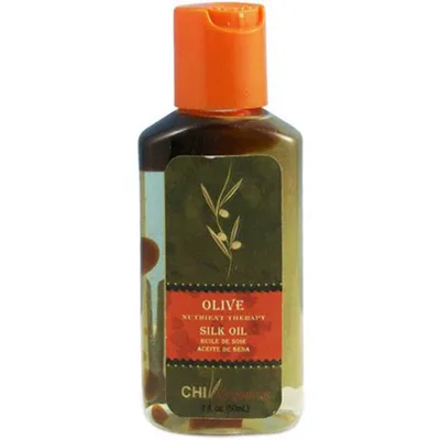 CHI Organics, Olive Nutrient Tharapy Silk Oil (Jedwab z oliwą z oliwek do włosów)