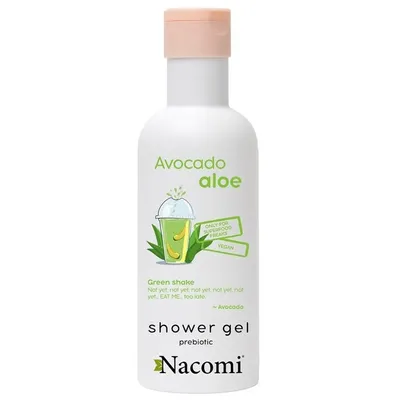 Nacomi Avocado Aloe Shower Gel (Żel pod prysznic `Awokado i aloes`)