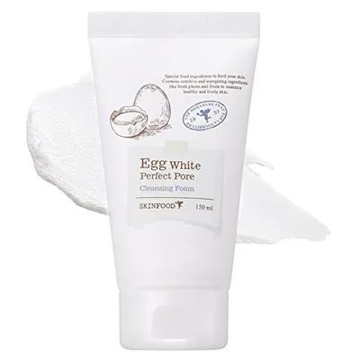 SkinFood Egg White, Pore Foam (Oczyszczająca pianka do twarzy z zawartością białka kurzego)