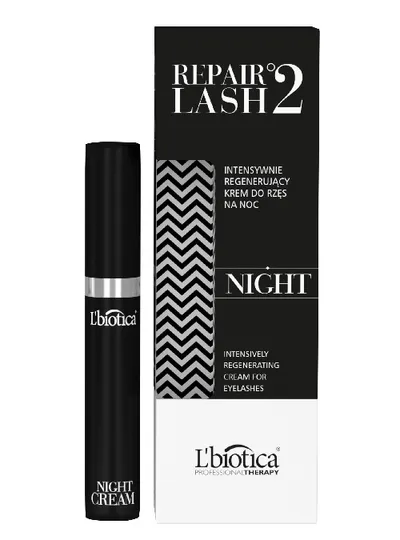 L'biotica RepairLash2 Night, Wzmacniający krem do rzęs na noc