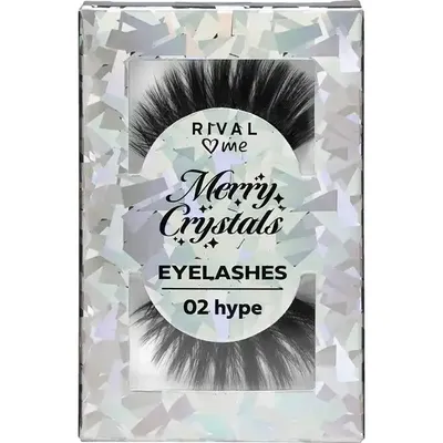 Rival Loves Me Merry Crystals, Lashes 02 Hype (Sztuczne rzęsy)