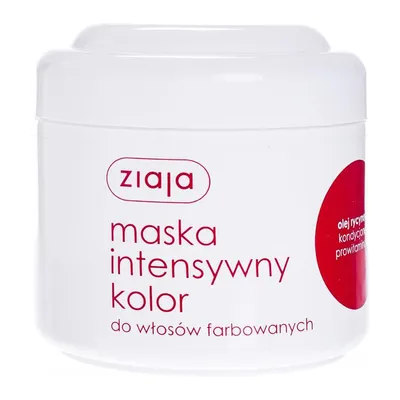 Ziaja Intensywna Pielęgnacja Włosów, Maska do włosów `Intensywny kolor`