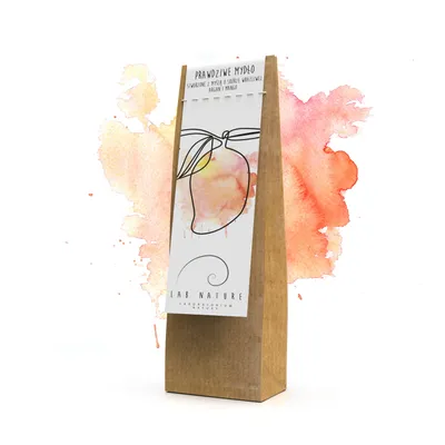 Lab Nature Prawdziwe mydło do skóry wrażliwej `Argan i mango`