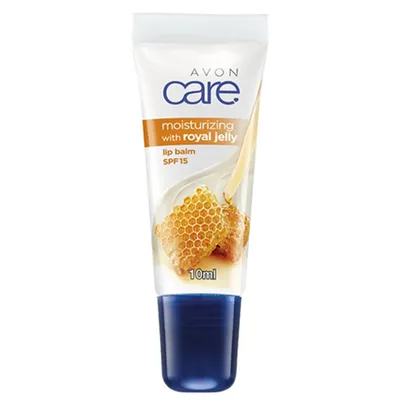 Avon Care, Moisturizing with Royal Jelly, Lip Balm SPF 15 (Nawilżający balsam do ust z mleczkiem pszczelim)