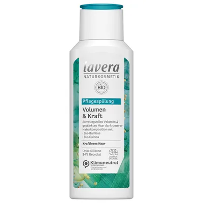 Lavera Volumen & Kraft, Pflegespulung (Odżywka do włosów `Objętość i siła`)