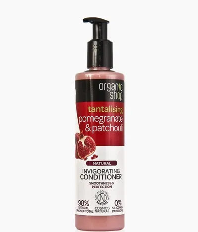 Organic Shop Pomegranate & Patchouli, Invigorating Conditioner (Balsam do włosów orzeźwiający `Granat i paczula`)