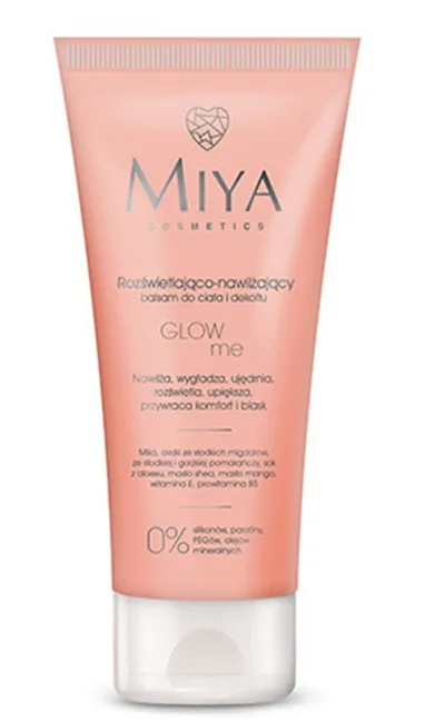 Miya Cosmetics GLOWme, Rozświetlająco-nawilżający balsam do ciała