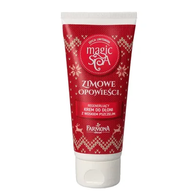 Magic Spa Zimowe Opowieści, Regenerujacy krem do dłoni  z woskiem pszczelim