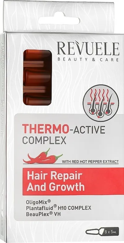 Revuele Thermo - Active Complex Hair Repair and Growth (Ampułki stymulujące porost włosów)