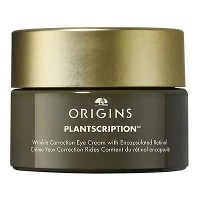Origins Plantscription, Wrinkle Correction Eye Cream with Encapsulated Retinol (Krem pod oczy z retinolem)