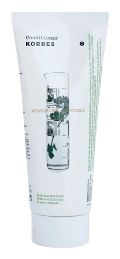 Korres Aloe & Dittany, Conditioner (Odżywka do włosów normalnych)