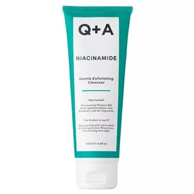 Q+A Niacinamide Gentle Exfoliating Cleanser (Żel oczyszczający do twarzy z niacynamidem)