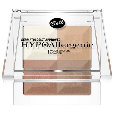 Bell HYPOAllergenic Multi Bronze Powder (Puder brązująco-rozświetlający)