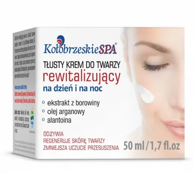 Kołobrzeskie SPA Tłusty krem do twarzy rewitalizujący na dzień i na noc