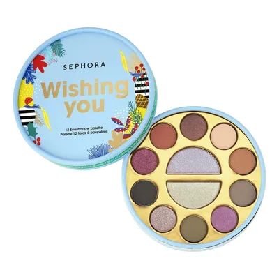Sephora Collection,  Wishing You, 12 Eyeshadow Palette (Paleta 12 cieni do powiek)
