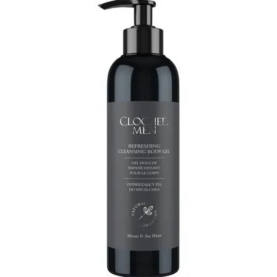 Clochee Men, Refreshing Cleansing Body Gel (Odświeżający żel do mycia ciała dla mężczyzn)