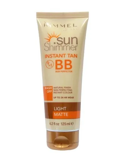 Rimmel Sun Shimmer Instant Tan BB 9 in 1 Skin Perfector (Krem BB do ciała 9 w 1)