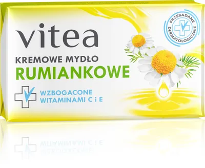 Vitea Kremowe mydło rumiankowe wzbogacone witaminami C i E