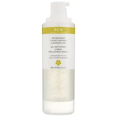REN Mayblossom, T - Zone Control Cleansing Gel for Combination to Oily Skin (Równoważący żel do mycia twarzy)