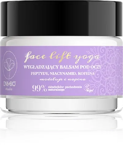 OnlyBio Ritualia, Face Lift Yoga, Wygładzający balsam pod oczy