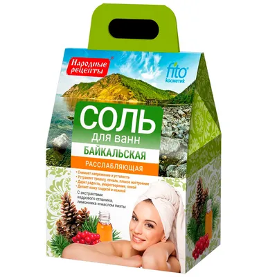 Fitokosmetik Sól do kąpieli Bajkalska rozluźniająca