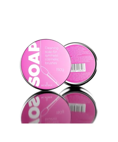 Scandia Cosmetics Cleaning Soap for Synthetic Cosmetic Brushes (Ozonowe mydło do czyszczenia pędzli)