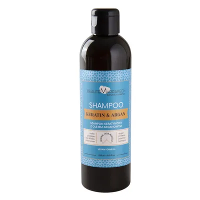 Beaute Marrakech Shampoo Keratin & Argan (Szampon z olejem arganowym i keratyną intensywnie regenerujący)