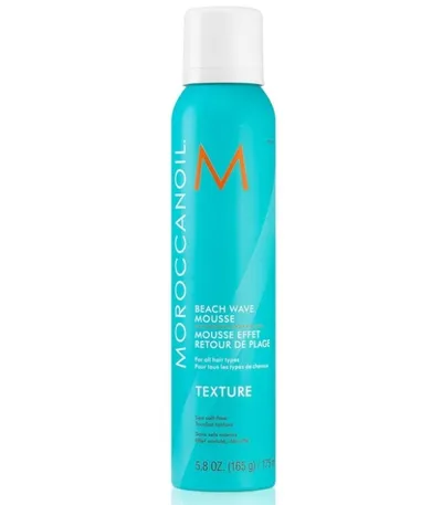 Moroccanoil Texture, Beach Wave Mousse (Pianka do włosów dla efektu plażowego)