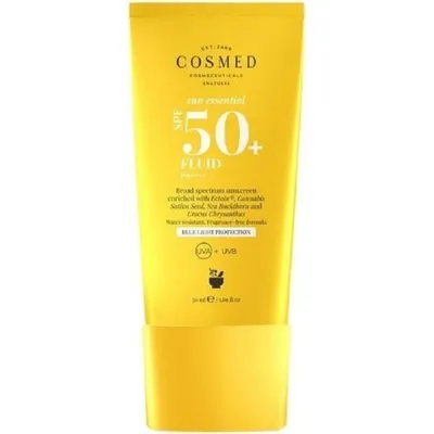 Cosmed Sun, Broad Spectrum Sunscreen Fluid SPF50+ (Fluid przeciwsłoneczny  do twarzy SPF50+)