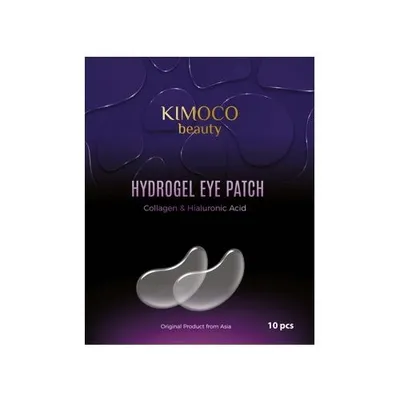 Kimoco Beauty Hydrogel Eye Patch Collagen & Hialuronic Acid (Hydrożelowe płatki pod oczy liftingująco-nawilżające)