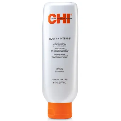 CHI Nourish Intense, Silk Hair Masque for Normal to Fine Hair (Jedwabna intensywna maska do włosów suchych i delikatnych)